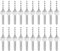 HARFINGTON 20pcs Micro PCB Drill Bits 1.5mm / 0.0591 Tungsten Steel Carbide Twist Mini Drill Tool with 1/8 Shank for Printed Circuit Board Stone CNC Engraving
