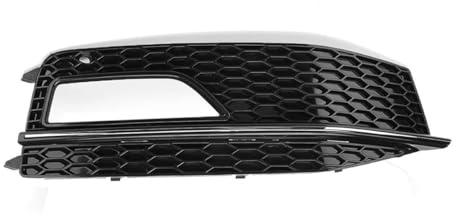 Paar Glänzend Schwarzer Frontstoßstangen-Nebelscheinwerfergrill Für Audi A4 B8 S-Line S4 2012 2013 2014 2015 8K0807681P 8K0807682P Nebelscheinwerfer-Abdeckung(Purple)