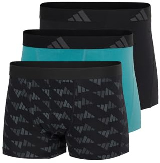 Adidas Herren Trunk (3PK) - Active Flex Cotton - bequeme Unterwäsche