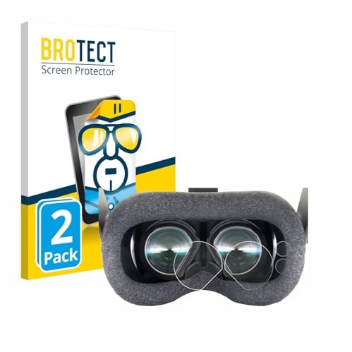 BROTECT (2 Stück Schutzfolie für Valve Index VR-Headset Displayschutz Folie Ultra-Klar