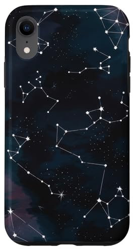 Constellations Stars Star Space Constellation Case for iPhone XR