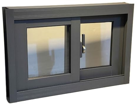 2 Pack Shed Windows, Flush Mount Household Windows, Small Sliding Windows, Sliding Windows for Chicken Coop, Shed, Garage, Playhouse, Barn,Greenhouse(800 * 800mm/31.5 * 31.5in)