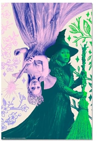 Grupo Erik Wicked Staffel 2 Poster Kunstdruck Merch | Poster Deko Wohnzimmer oder Deko Schlafzimmer - Deko Zimmer - Größe 61 x 91 - Offizieller Wicked Fanartikel