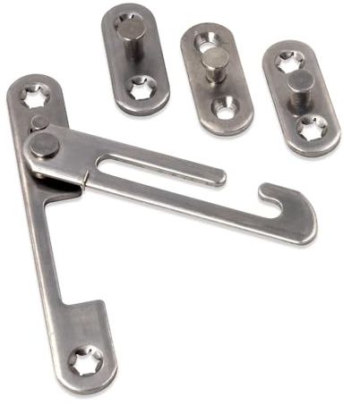 Universal Concealed Window Restrictor Auto-Lock Kit (2 Pack) - Left