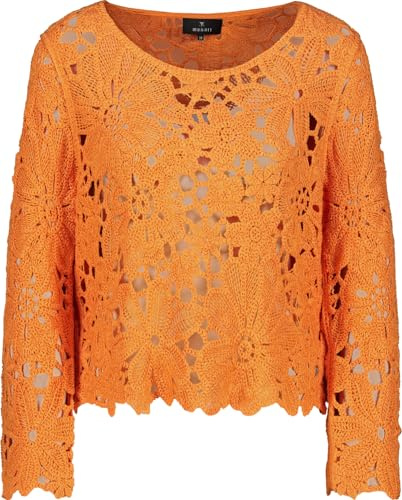 MONARI Pullover pfirsich Cold dye