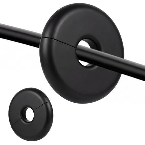 2Pcs Large Size Self Adhesive Grommet,Wall Cover Hides Drill Marks for Tidy | Wall Cable Split Grommets 80mm(3.15 inch) with 16mm(0.63 inch) Hole, for Concealing Drill Damage & Neat Wire Feed Through
