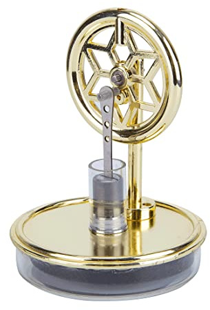 AETHER LAB Modèle de moteur Stirling à basse température, LTD - Kit de science physique en métal - Affichage éducatif de bureau - Cadeau unique pour les techniciens et les étudiants