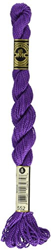DMC Pearl Cotton Skein Size 5 27.3 yd Medium Violet