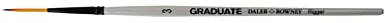 Daler Rowney - 212130003 - Kit De Loisirs Créatifs - Pinceau Filet Graduate Synthétique À Pointe Noire - Taille 3