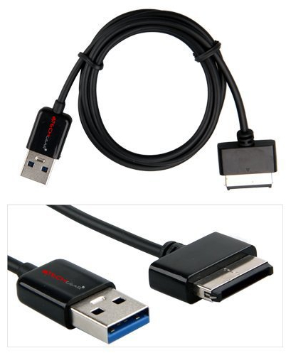 TECHGEAR USB Datenkabel/Ladekabel für Asus Eee Pad TF101 TF201, Slider SL101, Transformer Pad TF300 TF300T, Transformer Pad Infinity TF700 TF700T