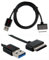 TECHGEAR USB Datenkabel/Ladekabel für Asus Eee Pad TF101 TF201, Slider SL101, Transformer Pad TF300 TF300T, Transformer Pad Infinity TF700 TF700T