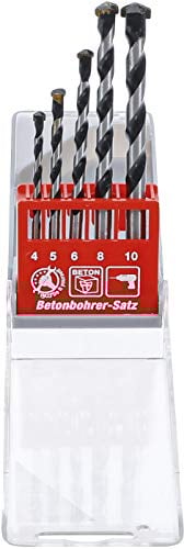 BGS Diy 50816 | Betonbohrer-Satz | 4 - 10 mm | 5-tlg.