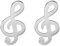 Tuscany Silver Damen - Ohrringe Sterling-Silber 925 Rundschliff Diamant 8.55.7219