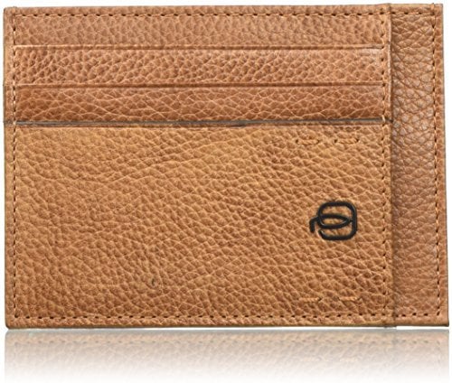 Piquadro Pp2762p15s Porta carte di credito, Unisex adulto, Marrone (Cuoio Tabacco)