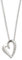 XENOX® LOVE STORY Halskette - Damen Halskette aus hochwertigem 925/- Sterlingsilber mit Herz-Anhänger