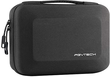PGYTECH Boîte de Rangement pour Appareil Photo Boîte de Rangement Sac à Main pour Gopro Hero, pour Insta360 Ace Pro 2/X5/X4, pour OSMO Action 5 Pro/Pocket 3/OM5/Xiaoyi Batterie Sac de Transport