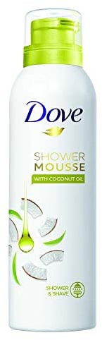 Dove Shower Gel Mousse with Coconut Oil Gourmet and Exotic Fragrance Dermatologically Tested Formula 200 ml