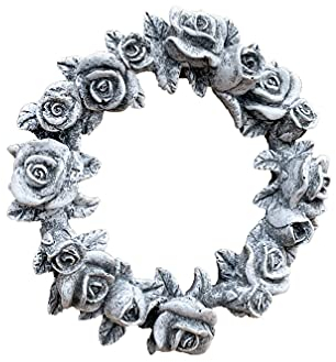 Stone and Style Stein Rosenkranz klein Steinguss frostfest wetterfest