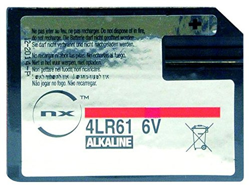 Battery, Alkaline 6V 4LR61 | Non Rechargeable Batteries, 1 X Qty - PRA9008G