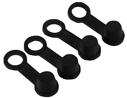Joyzan Copri Capezzoli di Spurgo dei Freni, Cappucci Degli Ingrassatori Set Freni Copertura Capezzolo Freno Tappo Pinza Tappi Oleodinamici Gomma Guarnizione Ingrassatore Coperchio Antipolvere Grasso