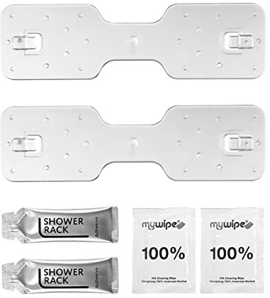 S.B.Weston SBW Shower Rack Glue and Glue Hooks Replacement Kit for Moving your Shower Rack - only compatible with SBW shower rack and caddy