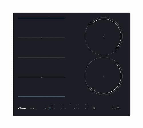 Placa de cocina con 4 fuegos de inducción, 60 x 56 cm, CIES 644 DC WIFI