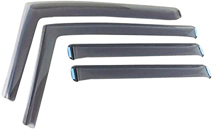 Windabweiser Regenabweiser für Dacia Spring 2021-2025 Dunkel Acryl 4tlg