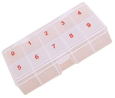 minkissy Cas D'autocollant Nial Faux Ongles Bijoux Blanche