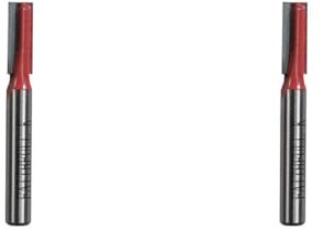 Faithfull FAIRB23 Router Bit TC Two Flute 1/4in 6mm (Pack of 2)