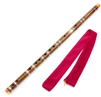 E F G For Key Bambus-Querflöte, Dizi, professionelle Flöte, chinesischer Holzbläser, Braun, Farbe F