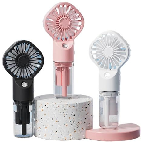 BUPEI Mini climatiseur portatif de bureau à domicile, ventilateur d'humidification Portable Rechargeable par USB (Color : 2)