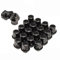 Bohaner Dadi per ruota M12 x 1,5, 60°, in acciaio, coni, per Fiesta Focus Fusion B-Max Cougar C-Max Mondeo (nero)