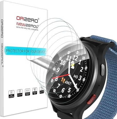 NEWZEROL 6 Stück Displayschutzfolie Kompatibel für ANIO 6, [3D Curved] [Full Cover] Anti-Kratzer Hohe Auflösung [Blasenfrei] Flexible TPU-Schutzfolie für ANIO 6