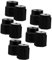 VINTORKY 10pcs Valve Caps for Car Air Conditioning Durable High and Low Pressure Caps Lightweight and Convenient Air Conditioner Accessories