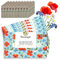 Samen-Sticks mit Wildblumensamen - Bienenfreundliche Saatgut-Sticks für Balkonkästen, Blumentöpfe und Gartenbeete (50 Stück)