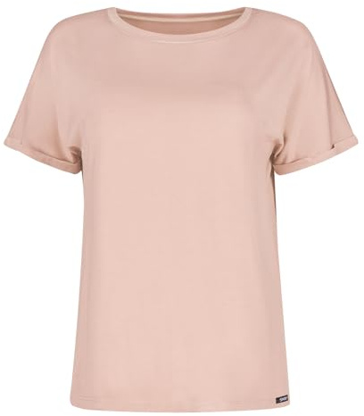 Skiny Damen Shirt Kurzarm Night In Mix & Match 080774 Gr. 36 in Rose Smoke