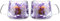LeKuni Lot de 2 Tasses Double Paroi Avec Fleurs Séchées, 200ml Verre Double Paroi, Tasses À Expresso En Verre Transparent Pour Cappuccino, Expresso, Latte, Thé -Violet