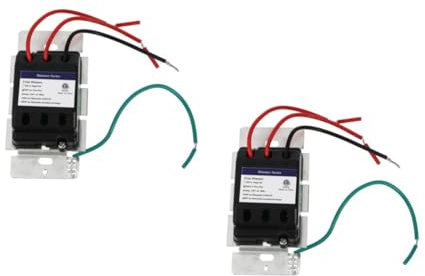 OSALADI 2pièces Variateur De Lumière Led Avec Indicateur Bleu Dimmable Pour Lampes Led Halogènes Et Facile à Installer Utiliser