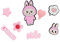 BESCH Shoe Charms Adornos para Zuecos 8 Piezas - Accesorios de Decoración para Zapatillas Zuecos, Pines Encanto Decorativos para Zapatos Niñas Mujeres Niños