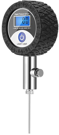 Ballpumpe mit digitalem Manometer – elektrische Luftpumpe | präzises Aufpumpen für Fußball, Basketball, Volleyball, Fußball, Tennis, kompakter, wiederaufladbarer Kompressor für drinnen und