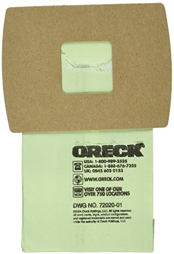 Oreck Housekeeper Series Vacuum Cleaner Dust Bags & Motor Filter Pack Of 12