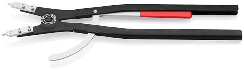 KNIPEX Sicherungsringzange für Außenringe, 46 10 A6 | Ring-Ø 252-400 mm, Spitzen-Ø 4,5 mm, lösbarer Sperrmechanismus, Sprengringzange, Seegeringzange