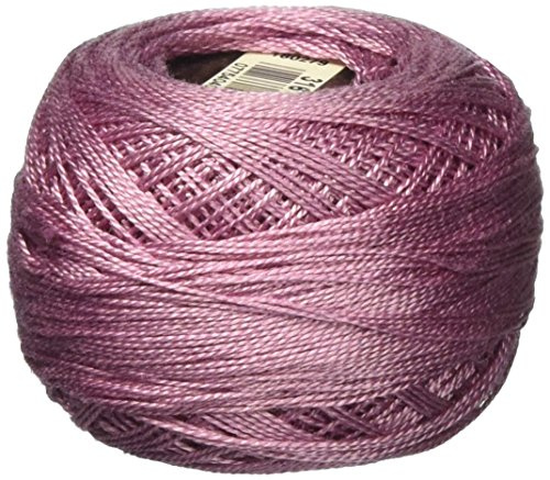 DMC Size 12 Cotton Perle Thread - 316 Pink - per Pack of 10