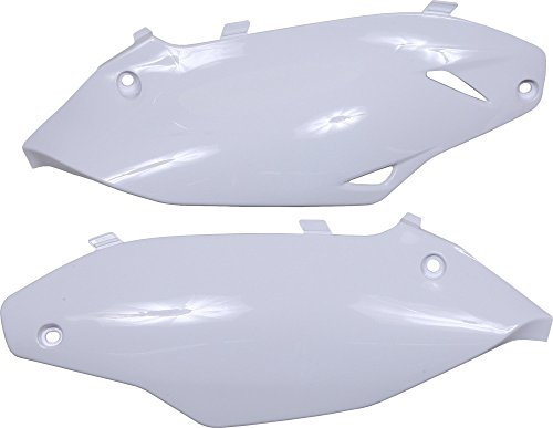 Kawasaki KX250F - Modelles 2013-16 - KX450F - 2012-15 - Startnummerntafeln seitlich Paar Weiß