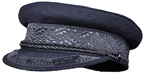 Balke Prinz-Heinrich-Mütze Kapitänsmütze, Farbe:Marine, Größe:60