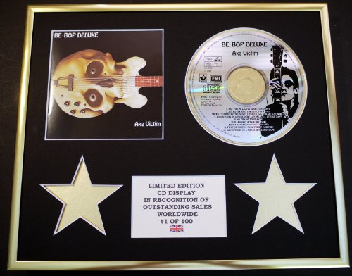 BE-BOP DELUXE/CD DISPLAY/LIMITED EDITION/COA/AXE VICTIM
