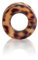 Drops Karisma Ohr Flesh Plug Tunnel Piercing Acryl Leopard Braun T6357 Größe 14mm