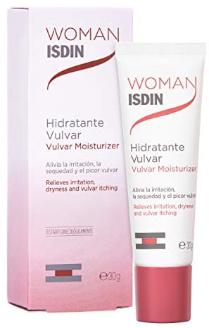 ISDIN WOMAN Hidratante vulvar, Hidrata y alivia el picor vulvar, 30gr, 30 gramo, 1