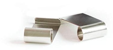 Decora 0050062 Confezione con 4 Molle Cromate Per Stampo Uova, 5 x 3 Mm, Ideali per Unire due Stampi Uova per realizzare un Uovo di cioccolato Intero