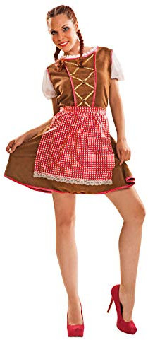 Desconocido My Other Me-201109 Tirol Damen Dirndl, M-L (Viving Costumes 201109)